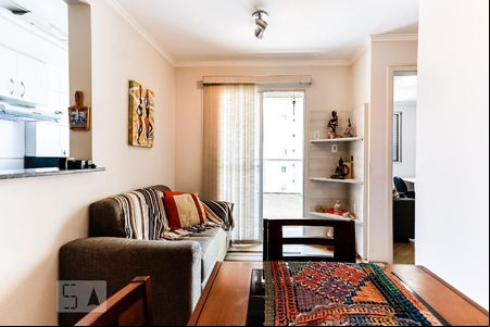 Sala de apartamento para alugar com 3 quartos, 60m² em Parque Novo Mundo, São Paulo
