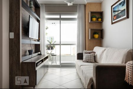 Sala de apartamento para alugar com 3 quartos, 75m² em Ingleses do Rio Vermelho, Florianópolis