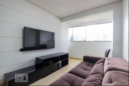 Sala de apartamento para alugar com 3 quartos, 105m² em Residencial Monet (águas Claras), Brasília