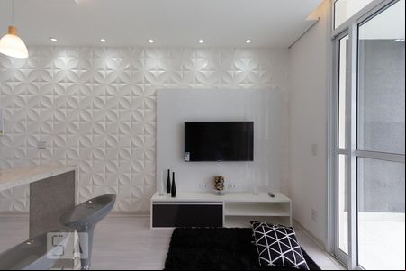 Sala/Quarto de kitnet/studio para alugar com 1 quarto, 35m² em Real Parque, São Paulo