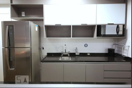 Cozinha - Armários de kitnet/studio para alugar com 1 quarto, 60m² em Vila Cruzeiro, São Paulo