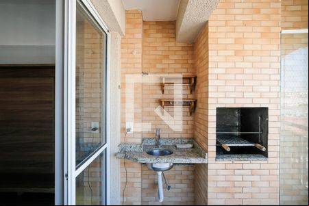 Varanda gourmet de apartamento para alugar com 2 quartos, 70m² em Olímpico, São Caetano do Sul
