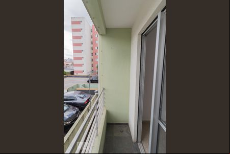 Varanda da Sala de apartamento para alugar com 2 quartos, 54m² em Vila Amélia, São Paulo