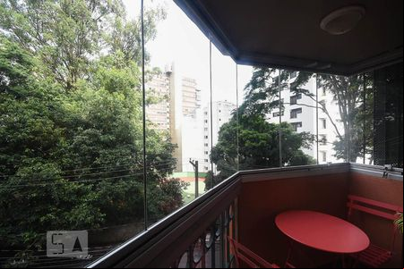 Varanda de apartamento para alugar com 1 quarto, 45m² em Real Parque, São Paulo