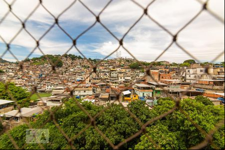 Vista da Sala de apartamento à venda com 2 quartos, 53m² em Catumbi, Rio de Janeiro