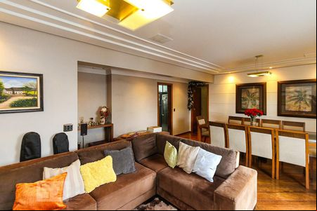 Sala de apartamento à venda com 4 quartos, 150m² em Jardim Analia Franco, São Paulo