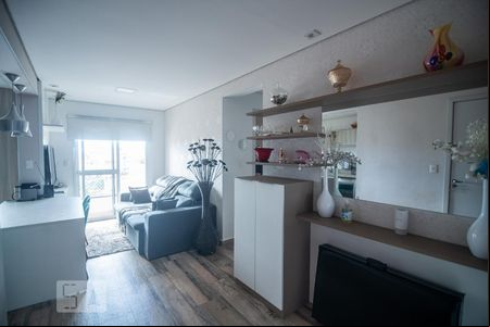 Sala de apartamento à venda com 2 quartos, 65m² em Olímpico, São Caetano do Sul