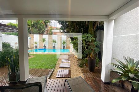 Vista da Sala de casa para alugar com 4 quartos, 585m² em Morumbi, São Paulo
