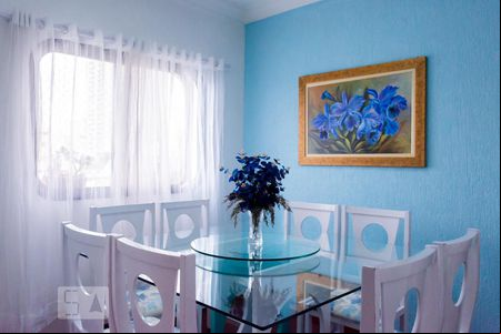 Sala de jantar de apartamento à venda com 4 quartos, 127m² em Centro, Osasco