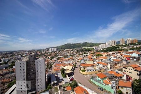 Vista da Sala de apartamento para alugar com 3 quartos, 80m² em Jardim Messina, Jundiaí
