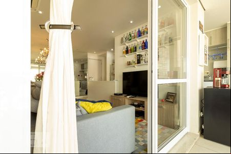 Varanda Gourmet de apartamento à venda com 2 quartos, 68m² em Chácara Inglesa, São Paulo