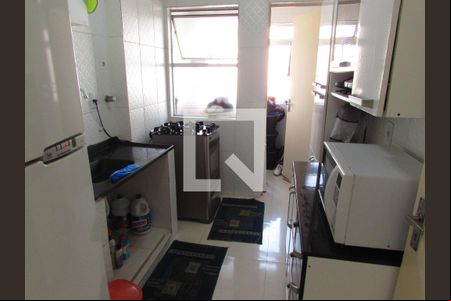 Cozinha de apartamento à venda com 2 quartos, 52m² em Jardim Umarizal, São Paulo