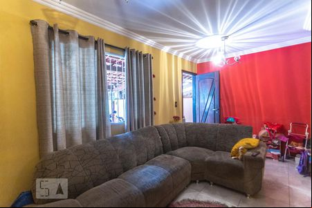Sala de estar de casa à venda com 3 quartos, 74m² em Demarchi, São Bernardo do Campo