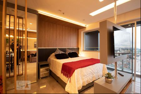 Quarto de kitnet/studio para alugar com 1 quarto, 46m² em Centro, Osasco