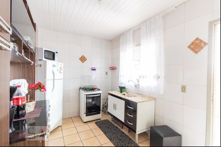 Cozinha de casa para alugar com 1 quarto, 40m² em Jardim Nordeste, São Paulo