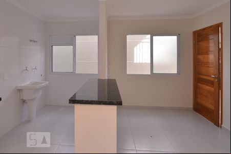 Sala/Cozinha de kitnet/studio para alugar com 1 quarto, 34m² em Vila Dom Pedro Ii, São Paulo