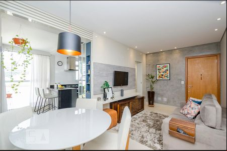 Sala de apartamento para alugar com 2 quartos, 63m² em Buritis, Belo Horizonte