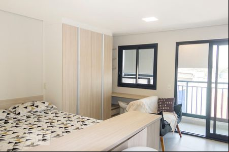 Studio de kitnet/studio para alugar com 1 quarto, 34m² em Indianópolis, São Paulo