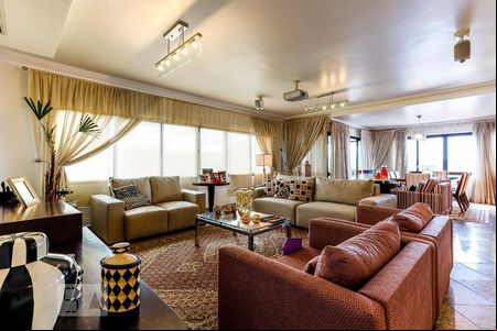 Sala de Estar de apartamento à venda com 4 quartos, 204m² em Parque Novo Mundo, São Paulo