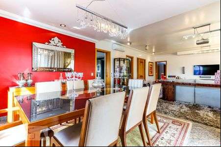 Sala de Jantar de apartamento à venda com 4 quartos, 204m² em Parque Novo Mundo, São Paulo