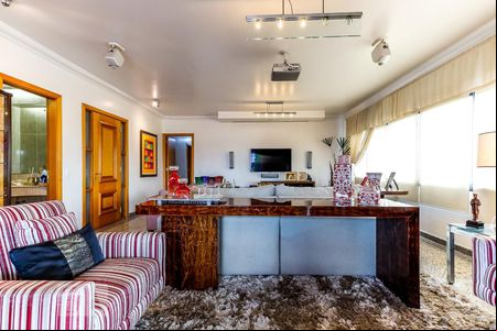 Sala de Jantar de apartamento à venda com 4 quartos, 204m² em Parque Novo Mundo, São Paulo