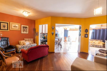 Sala de casa de condomínio à venda com 4 quartos, 160m² em Jardim Sabará, Porto Alegre