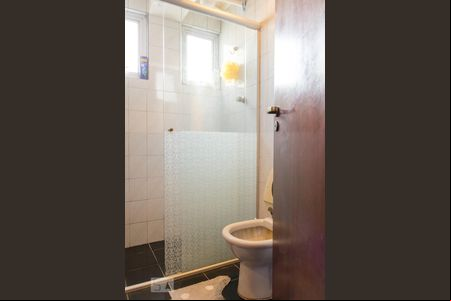Banheiro Social de apartamento à venda com 3 quartos, 68m² em Rudge Ramos, São Bernardo do Campo