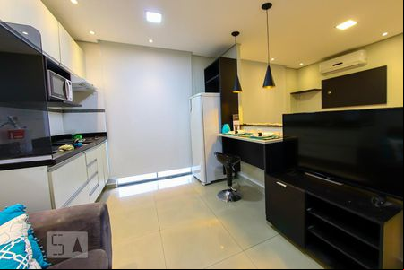 Sala de apartamento para alugar com 1 quarto, 36m² em Vila Augusta, Guarulhos