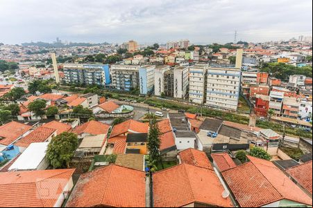 Varanda da Sala Vista de apartamento à venda com 2 quartos, 50m² em Jardim Sarah, São Paulo