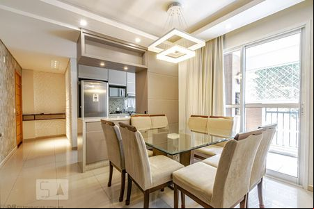 Sala de apartamento para alugar com 3 quartos, 162m² em Cabral, Curitiba