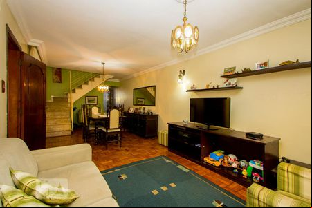 Sala de casa para alugar com 3 quartos, 180m² em Vila Curuçá, Santo André