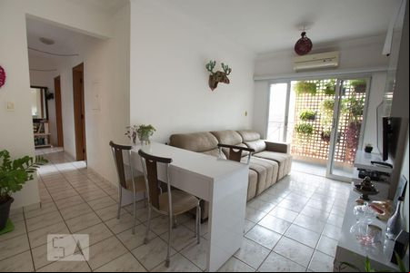 Sala de apartamento para alugar com 2 quartos, 64m² em Residencial Flórida, Ribeirão Preto