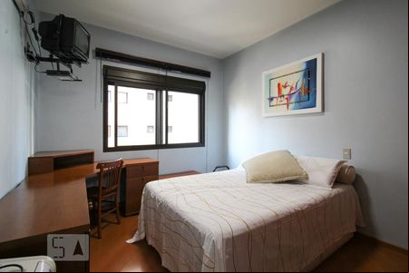 Quarto  de apartamento à venda com 1 quarto, 50m² em Moema, São Paulo