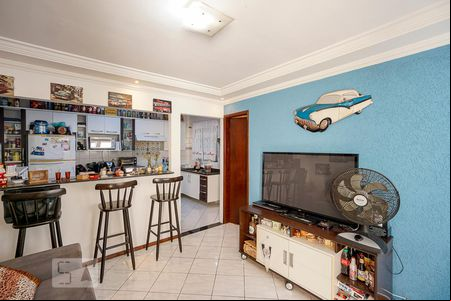 Sala de casa de condomínio para alugar com 3 quartos, 100m² em Vila Fernandes, São Paulo