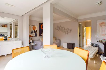 Sala de casa de condomínio para alugar com 3 quartos, 151m² em Jardim Santa Marcelina, Campinas