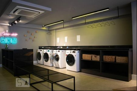Área comum - Lavanderia de kitnet/studio à venda com 1 quarto, 34m² em Cidade Baixa, Porto Alegre