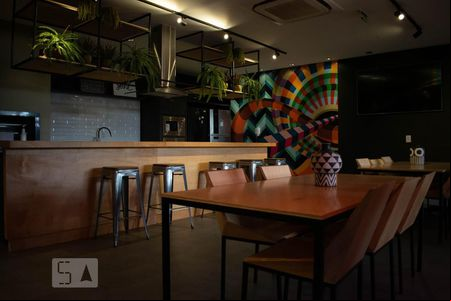 Área comum - Salão de Festa de kitnet/studio à venda com 1 quarto, 34m² em Cidade Baixa, Porto Alegre