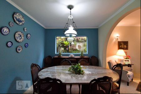 Sala de Jantar de casa para alugar com 3 quartos, 350m² em Vila Tramontano, São Paulo