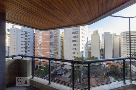 Varanda de apartamento para alugar com 4 quartos, 245m² em Higienópolis, São Paulo