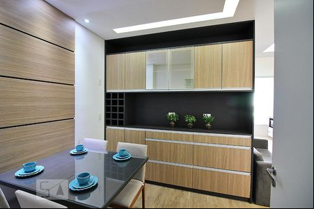 Sala 1 de kitnet/studio para alugar com 1 quarto, 37m² em Jardim do Mar, São Bernardo do Campo