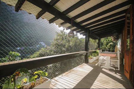 Varanda de casa de condomínio para alugar com 4 quartos, 450m² em Joá, Rio de Janeiro