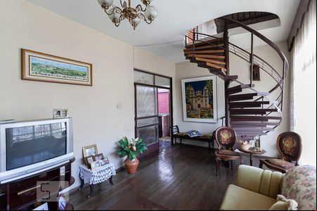 Sala 1  de casa à venda com 5 quartos, 400m² em Santa Tereza, Belo Horizonte