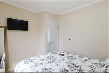 Quarto da suíte de casa à venda com 3 quartos, 144m² em Vila Jordanopolis, São Bernardo do Campo