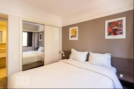Suite de apartamento para alugar com 1 quarto, 34m² em Itaim Bibi, São Paulo