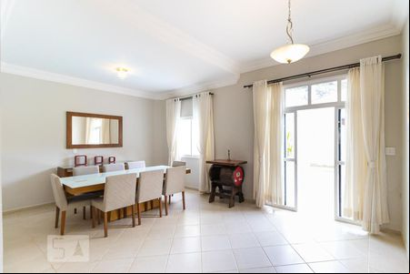Sala de jantar de casa de condomínio para alugar com 4 quartos, 300m² em Loteamento Caminhos de São Conrado (sousas), Campinas