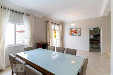 Sala de jantar de casa de condomínio para alugar com 4 quartos, 300m² em Loteamento Caminhos de São Conrado (sousas), Campinas