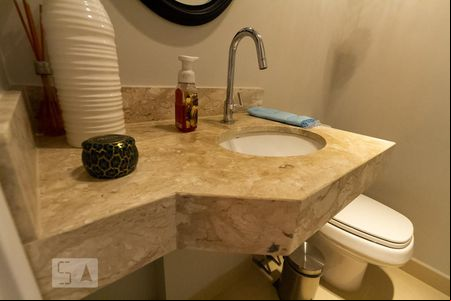 Lavabo de apartamento à venda com 3 quartos, 127m² em Centro, São Bernardo do Campo