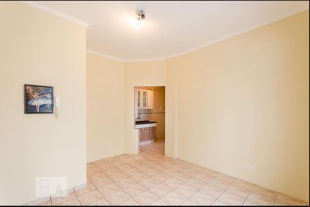 Sala de apartamento à venda com 1 quarto, 50m² em José Menino, Santos