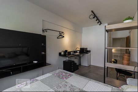 Sala/Quarto de kitnet/studio à venda com 1 quarto, 34m² em Jardim Floresta, Porto Alegre