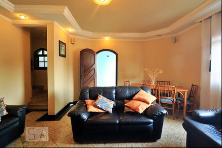 Sala de casa à venda com 3 quartos, 224m² em Vila Camilópolis, Santo André
